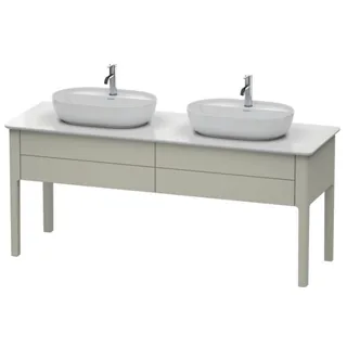 Тумба для консоли, Duravit, Luv, шгв 1783*570*743, раковина-необходимо заказать, цвет-cеро-коричневыйшелковисто-матовый