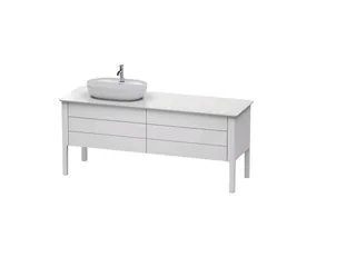 Тумба под раковину, Duravit, Luv, шгв 1783*570*743, раковина-необходимо заказать, цвет-белый шелковисто-матовый