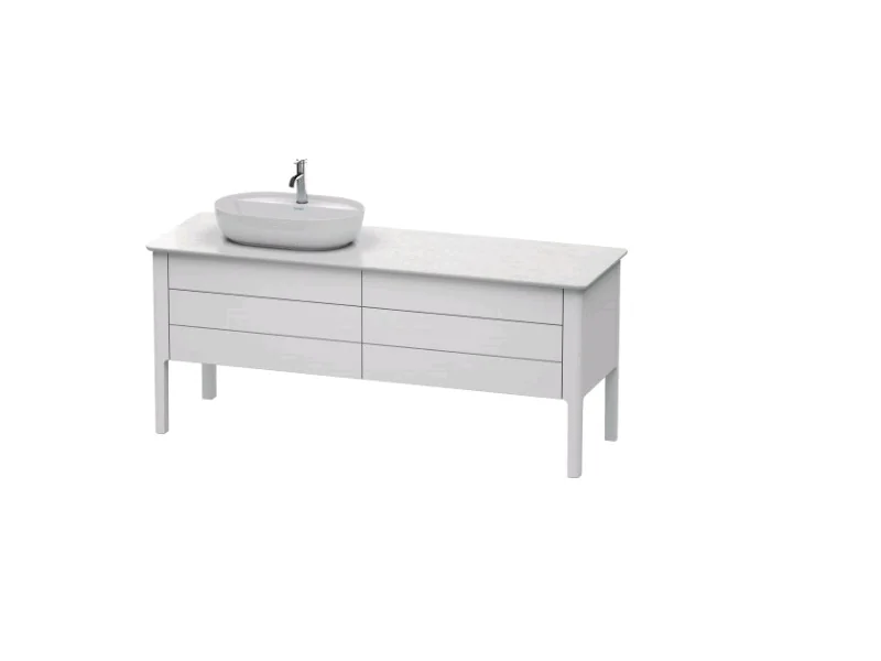 Тумба под раковину, Duravit, Luv, шгв 1783*570*743, раковина-необходимо заказать, цвет-белый шелковисто-матовый