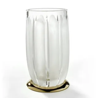 Стакан, 3SC, Montblanc Crystal, шгв 75*75*145, цвет-прозрачный хрустал/Matt Gold 24Kt