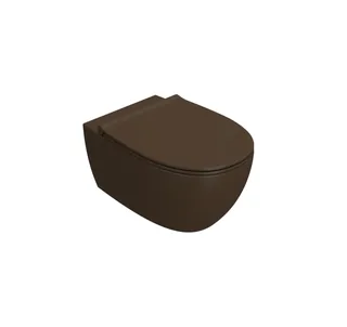 Унитаз, Globo, 4ALL, подвесной, шгв 360*540*330, CERASLIDE, BATAFORM, цвет-Castagno