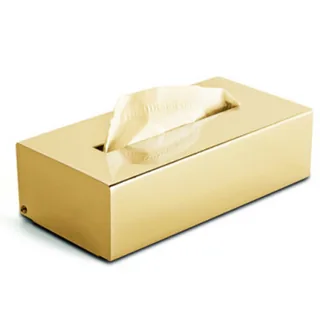 Диспенсер для бумажных салфеток, 3SC, Metal Tonda, шгв 260*130*70, цвет-Matt Gold 24Kt