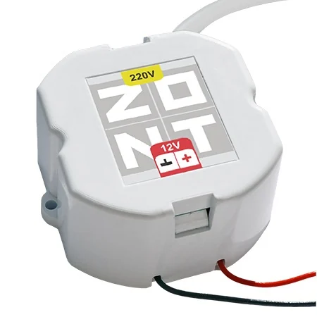 Блок питания, ZONT, в подрозетник 12V/220