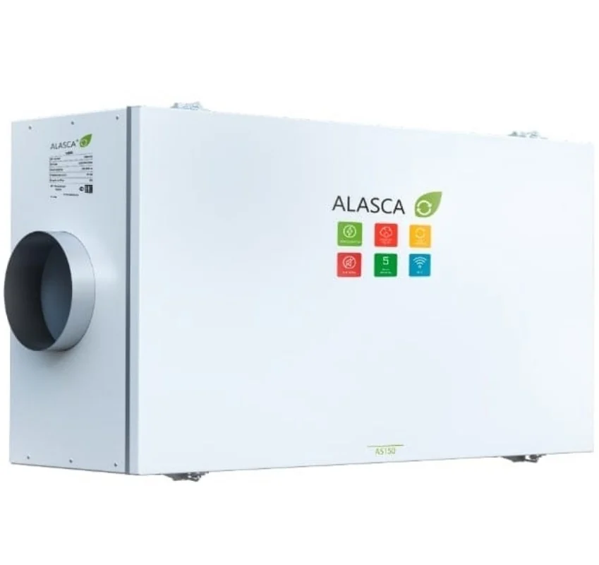P1500ECE 15кВт 3~, Вентиляционная установка Alasca P приточная