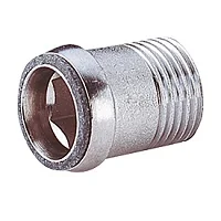 Отвод 1 1/4", хромированный