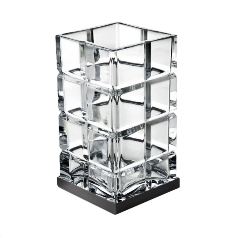 Стакан, 3SC, Palace Crystal, шгв 75*75*140, цвет-прозрачный хрусталь/Black Matt Satin Nickel