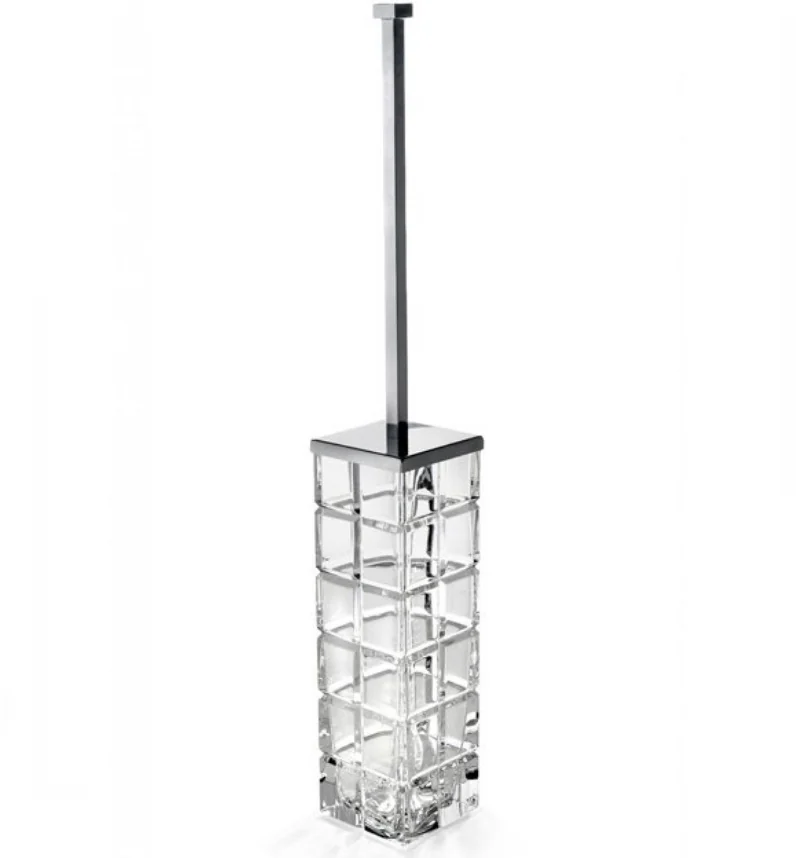 Ёршик, 3SC, Palace Crystal, шгв 90*90*620, цвет-Matt Satin Nickel, цвет колбы-прозрачный хрусталь