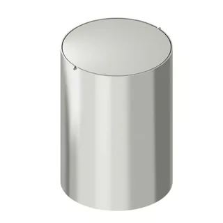 Ведро, Quadro design, A14, шгв 216*216*291, цвет-Steel Brushed — иконка