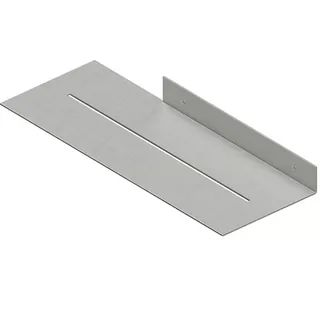 Полка, Quadro design, шгв 320*120*30, цвет-Steel Brushed