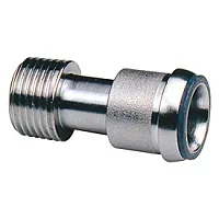 Отвод с накидной гайкой 1/2" - 3/8", хромированный — иконка