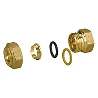 Фитинг с внутренней резьбой 1/2"x15, конусное соединение