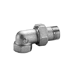 Сгон, угловой, НВ, 1 1/4", 1 1/4", латунь, хромированный — иконка