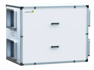 R2000HEC W, Вентиляционная установка Alasca R приточно-вытяжная с энтальпийным пластинчатым рекуператором