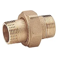 Фитинг прямой 3/4"x3/4", разборный, не хромированный
