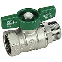 Кран с нар./вн. резьбой 1 1/4"