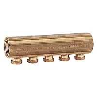 Коллектор распределительный 3/4"x3/4"E/8, латунный