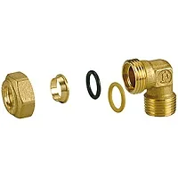 Угловое соединение 3/8"x14, с наружной резьбой