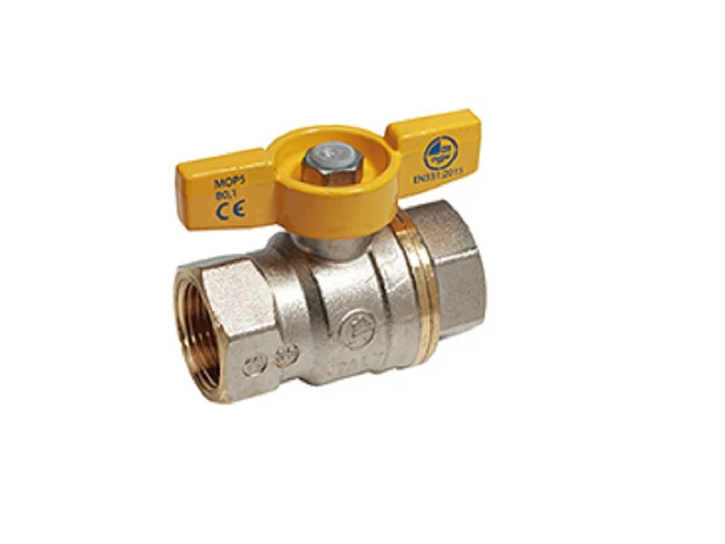 Кран с вн./вн. резьбой 3/4" для газа