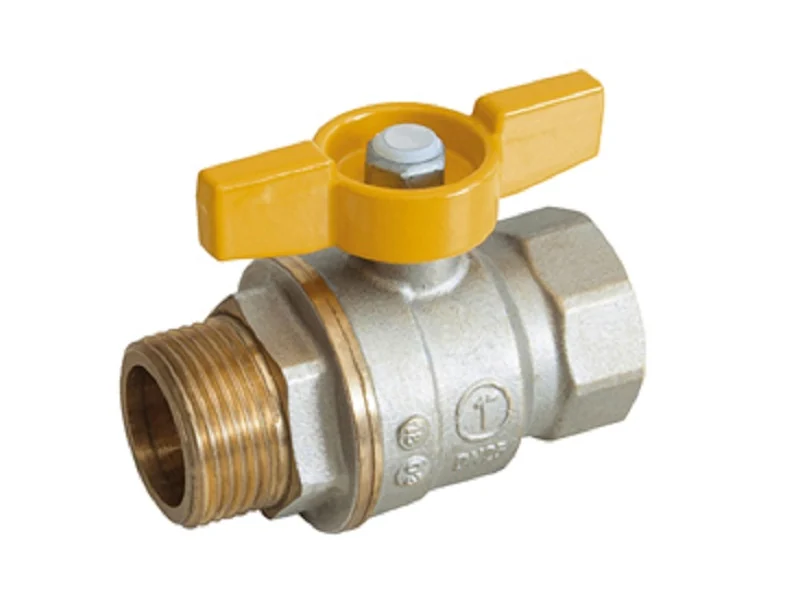 Кран с вн./нар. резьбой 3/4" для газа
