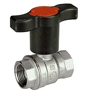 Кран полнопрох. 1/2" В-В хром. удлин. ручка