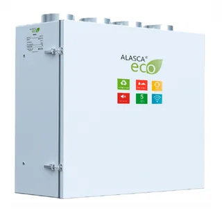 RR500V EC W Pro, Вентиляционная установка Alasca RR с роторным рекуператором + смес. узел, заслонки, датчики — иконка