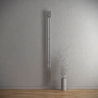 Полотенцесушитель, Broner, RAY, шгв 78*66*1800, цвет-сталь сатинированная — иконка