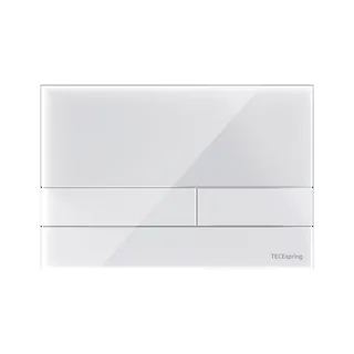 Клавиша смыва, TECE, TECEspring square, для унитаза, шгв 245*8*165, цвет-белый