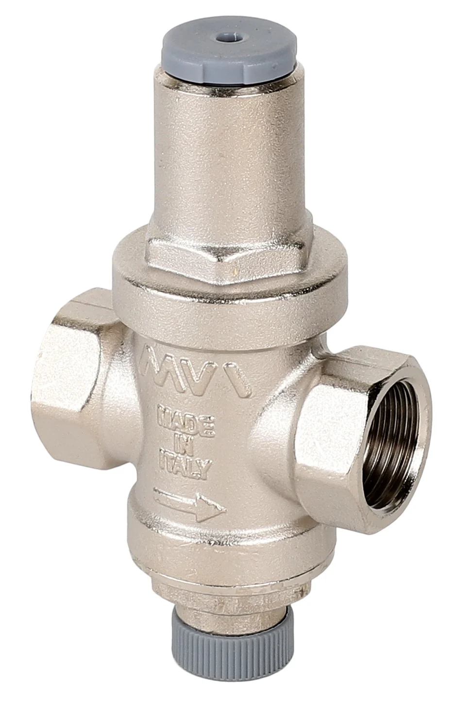 Регулятор давления, Premium, поршневой, 1/2", PN 16, с выходом под манометр