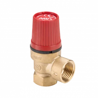 Клапан предохранительный, Premium, 1/2", PN 10, 1,5 бар