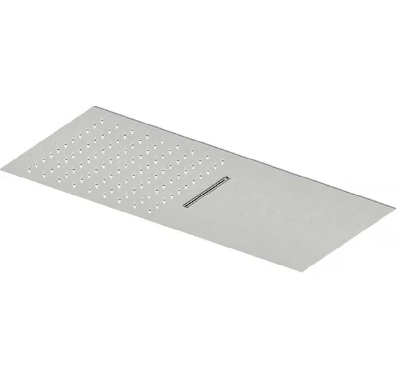 Верхний душ, Quadro design, 220*500, цвет-Steel Brushed