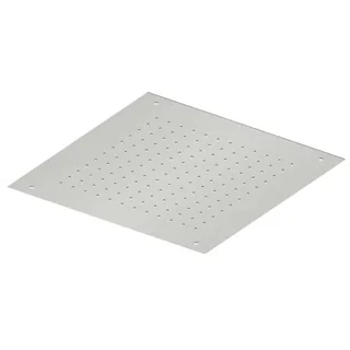 Верхний душ, Quadro design, 500*500, цвет-Steel Brushed