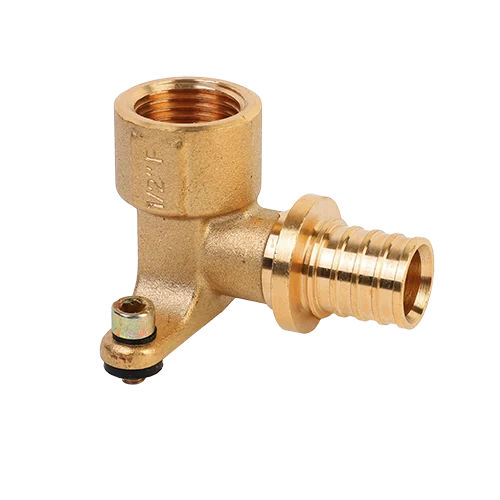 Угольник настенный, Premium, 20 x 1/2", В, латунь