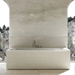 Гидромассажная ванна, Jacuzzi, Sharp Double, шгв 1900*900*570, в комплекте-фронтальная панель, цвет ванны/панели-белый/Ice