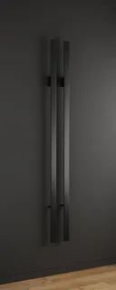 Полотенцесушитель, Broner, Scompartimento, шгв 60*50*1700, по краям, ТЭН, цвет-Gunmetal
