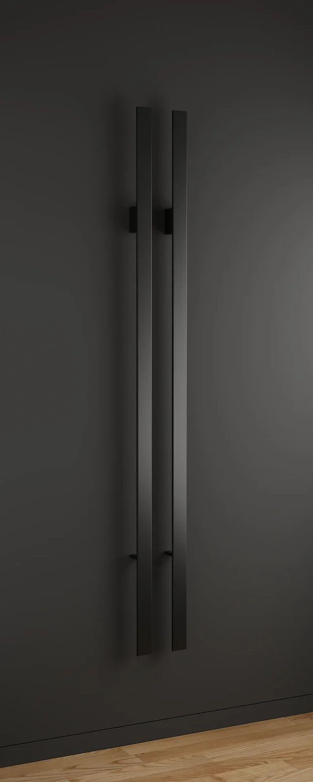 Полотенцесушитель, Broner, Scompartimento, шгв 60*50*1700, по краям, ТЭН, цвет-Gunmetal