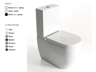 Унитаз, CIELO, Smile Mini, напольный, шгв 340*620*420, цвет-Basalto — иконка