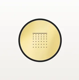 Кнопка, Gessi, HI-FI Comfort, цвет-Gold PVD — иконка