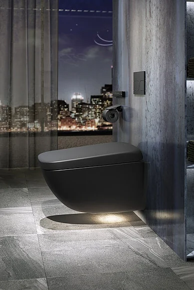 Сиденье для унитаза с функцией биде, TOTO, NEOREST® WX1, шг 449*667, цвет-черный матовый