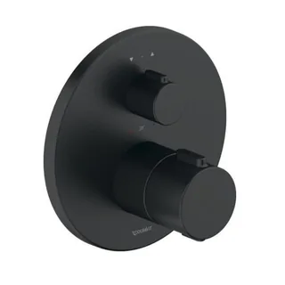 Смеситель для душа, Duravit, на 2 потребителя, цвет-черный матовый