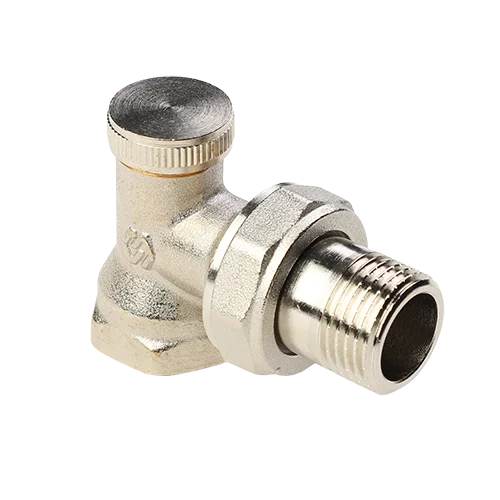 Клапан настроечный, Premium, угловой, 1/2", НВ, PN 10