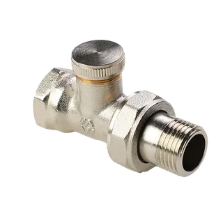 Клапан настроечный, Premium, прямой, 1/2", НВ, PN 10