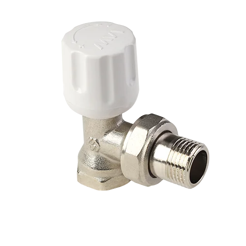 Вентиль радиаторный, Premium, угловой, 3/4", НВ, PN 10, ручной регулировки