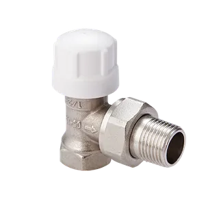 Вентиль термостатический, Premium, угловой, 1/2", НВ, PN 10