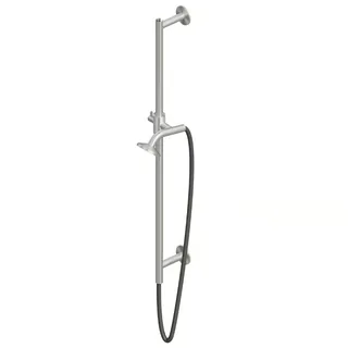 Душевой гарнитур, Quadro design, 80, цвет-Steel Brushed — иконка