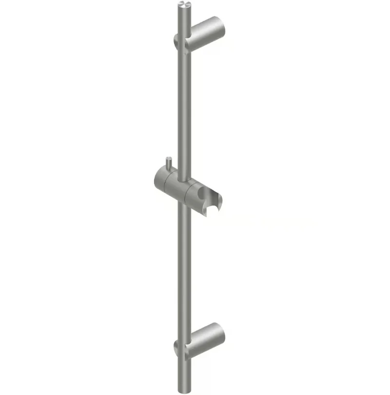 Штанга для душа, Quadro design, 600, цвет-Steel Brushed