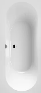 Ванна, Villeroy&Boch, Oberon 2.0, шгв 1800*800*470, цвет-камень белый (Stone White)