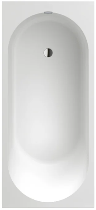 Ванна, Villeroy&Boch, Oberon 2.0, шгв 1800*800*470, цвет-камень белый (Stone White)