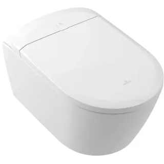 Унитаз, Villeroy&Boch, Viclean, Dusch-wc supreo select, подвесной, шгв 384*612*423, DirectFlush, CeramicPlus, ViClean, цвет-альпийский белый