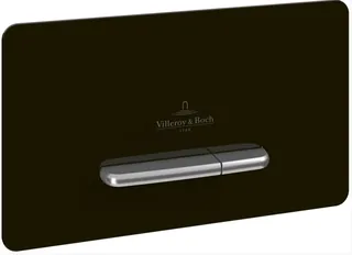 Клавиша смыва, Villeroy&Boch, Viclean, для унитаза, шгв 260*117*153, цвет-черный