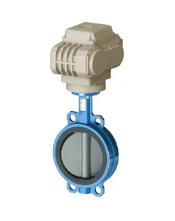 Затвор, TECOFI, 1Ф-230V, PN16, дисковой межфланцевый, корпус и диск ковкий чугун, EPDM, с эл. приводом, DN 250